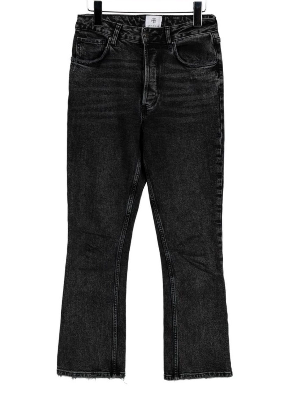 Anine Bing Lara Washed Black denim jeans
